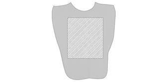 Dossard de sport en plastique pour adulte Camexium - Marquage Verso