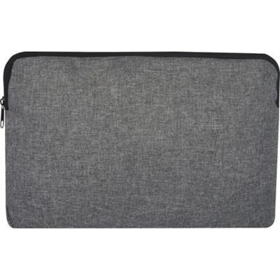 Housse ordinateur portable 13" en polyester Hossy Gris