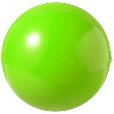 Ballon de plage unicolore en plastique PVC Bahmar