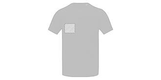 T-shirt manches courtes pour homme polyester Krat - Marquage poitrine droite