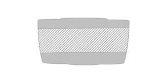 Tasse à café de 340ml en céramique Rivera - Marquage autour