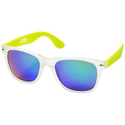 OBG.PUB - Lunettes de soleil à monture en polycarbonate Cali Vert citron Lunettes de soleil à monture en polycarbonate Cali Vert citron
