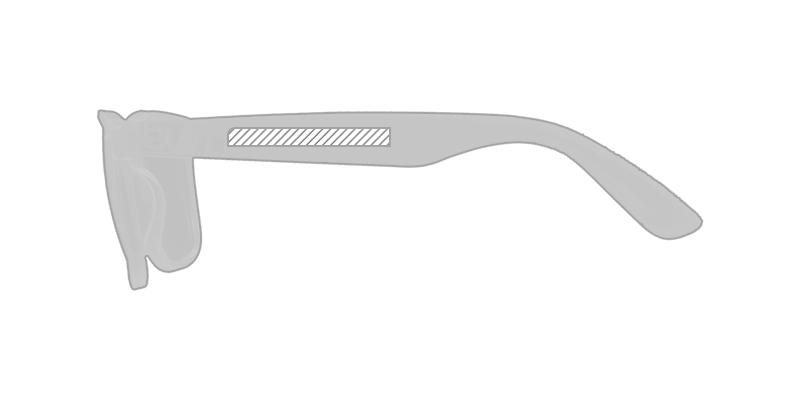 OBG.PUB - Lunettes de soleil discret en Polycarbonate Saruny - Marquage branche gauche Lunettes de soleil discret en Polycarbonate Saruny - Marquage branche gauche