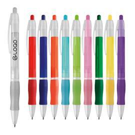 OBG.PUB - Stylo en plastique grip en caoutchouc Lisboa Stylo en plastique grip en caoutchouc Lisboa