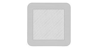 Socle de charge sans fil en Bambou Leafy - Marquage Recto