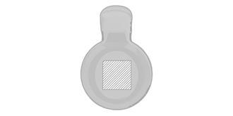 Stylo à bille moderne en Métal Gruaty - Impression Haut