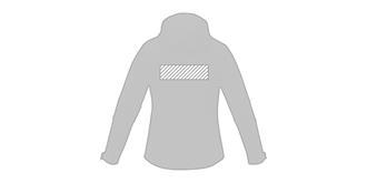 Veste Softshell pour femme en polyester Matcher - Marquage Verso