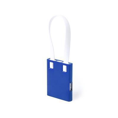 Port USB 2.0 en matière plastique PP Yurianis Bleu