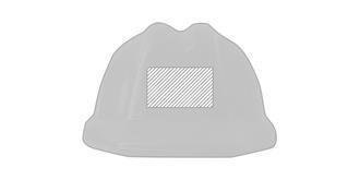 Porte-clés forme de casque en métal Helm - Marquage Recto