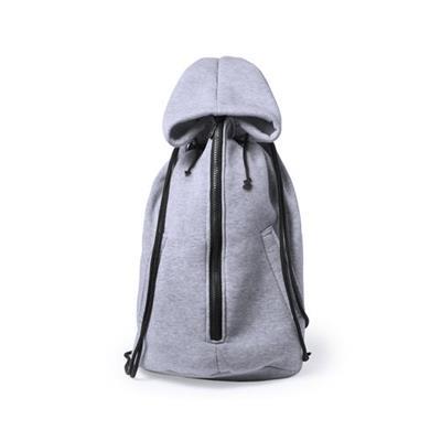 Sac à dos en forme de sweatshirt en coton Kennies Noir