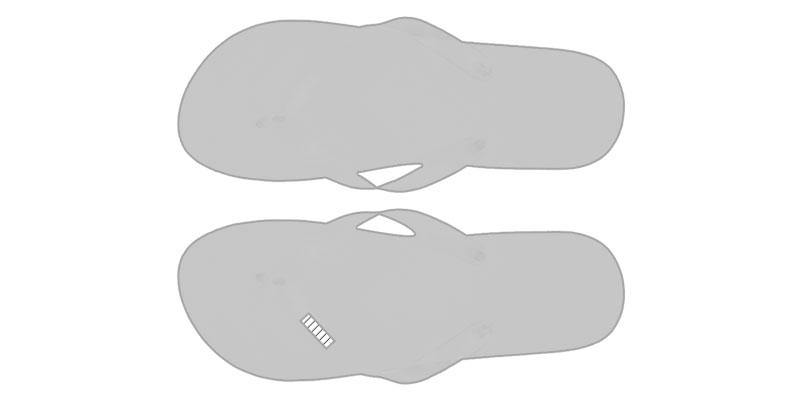 OBG.PUB - Sandales de plage en polyéthylène (PE) Raya - Marquage tranche gauche Sandales de plage en polyéthylène (PE) Raya - Marquage tranche gauche