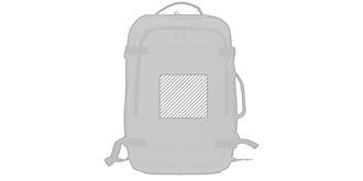 Sac à dos porte documents en polyester Sulkani - Marquage Recto