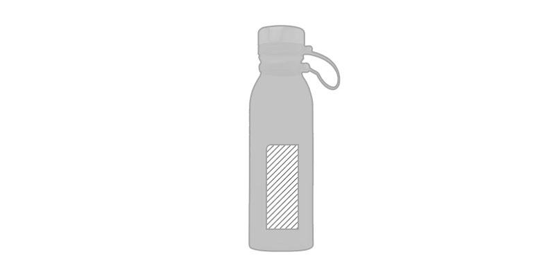 OBG.PUB - Bouteille de sport 800ml tritan Dyrou - Marquage Recto Bouteille de sport 800ml tritan Dyrou - Marquage Recto