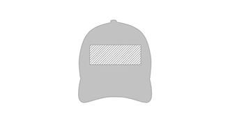 Casquette écologique pratique en coton Davies - Marquage Recto