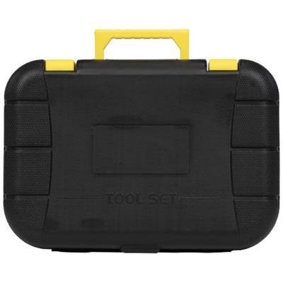 Boîte à outils en ABS avec 16 accessoires Soriona Noir