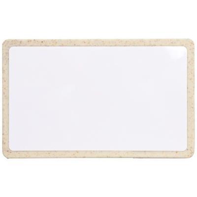 Porte-cartes souple en plastique Grassis Beige