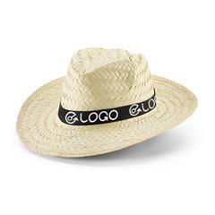 Chapeau de paille naturelle clair Riviera