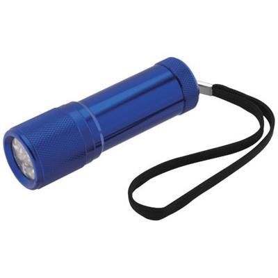 Mini-torche LED de poche en aluminium Marys Bleu roi
