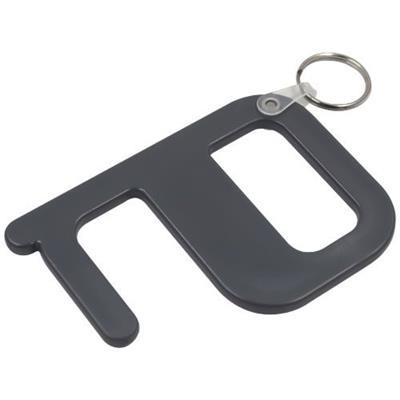 OBG.PUB - Porte-clés antibactérien en ABS résistant Plusty Gris Porte-clés antibactérien en ABS résistant Plusty Gris