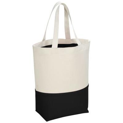 Sac shopping en coton avec doublure en PVC Tafrine Naturel