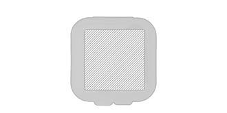 Bouchons anti-bruit de forme conique en PU Sainity - Impression Haut