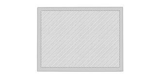 Notes autocollantes en carton recyclé Aufklebe - Marquage Recto