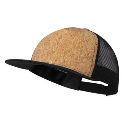 Casquette en liège et en polyester Loriolis Noir