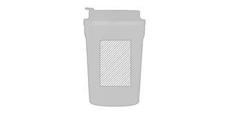 Gobelet avec isolation par le vide Adès - Marquage Recto