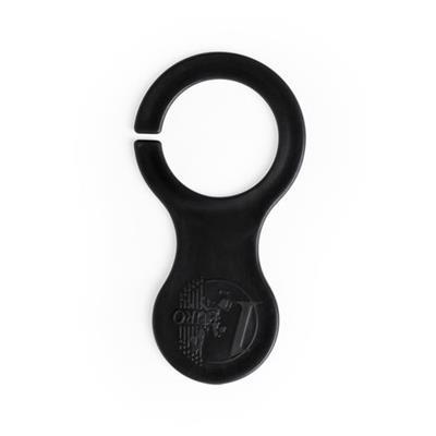 Porte-clés monnaie en forme euro Bishop Noir