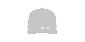 Casquette 6 panneaux en coton bio Aresti - A l'avant