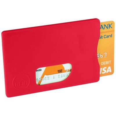 Porte-cartes de crédit RFID en ABS Fioder Rouge