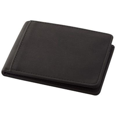 Portefeuille anti-RFID en plastique PU Adventuris Noir