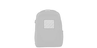 Sac à dos de 18L pour ordinateur de 17" Tosic - Marquage Recto