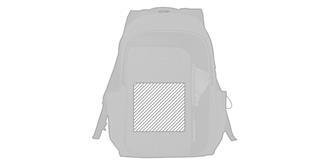 Sac à dos pour ordinateur en polyester Vaulty - Marquage Recto