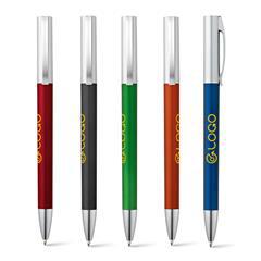 OBG PUB - Stylo en plastique finition métallisé Elsa