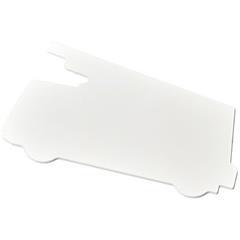 Règle en forme de camion plastique 15 cm Bomberos