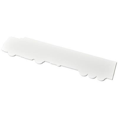 Règle couleur blanche en plastique 24 cm Larry