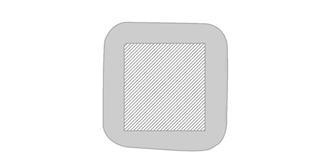 Chargeur à induction blanc en plastique Litors - Marquage Recto