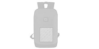 Sac à dos multi-usage indicateur Krispak - Marquage Recto