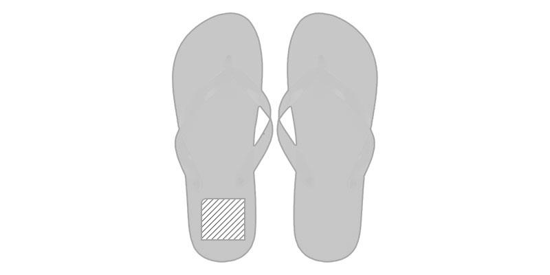 OBG.PUB - Sandales de plage de taille M et L en PE Volta - Impression Gauche Sandales de plage de taille M et L en PE Volta - Impression Gauche