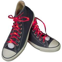 Lacets LED de couleur vives en polyester Lights