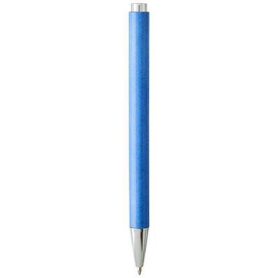 Stylo à bouton-poussoir au design élégant Tua Bleu