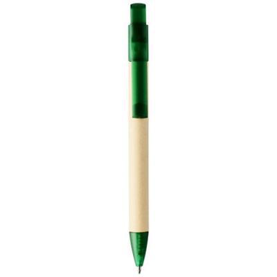 OBG.PUB - Stylo à bille avec agrafe et pointe plastique Safs Vert Stylo à bille avec agrafe et pointe plastique Safs Vert