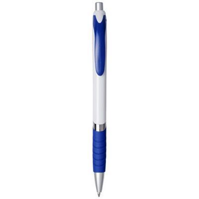 OBG.PUB - Stylo à bille avec grip en matière ABS Turbins Bleu Stylo à bille avec grip en matière ABS Turbins Bleu