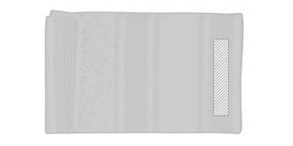 Paréo serviette 2en1 en coton organique Pistal - Impression Bas