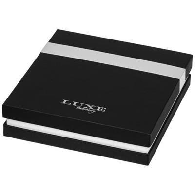 OBG.PUB - Coffret cadeau avec cahier A6 et stylo bille Legat Noir Coffret cadeau avec cahier A6 et stylo bille Legat Noir