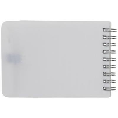 Carnet de poche A7 en plastique souple Kenty