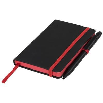 Carnet de notes A6 bicolore en plastique PU Edex