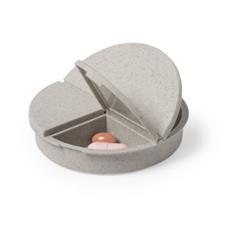 Pilulier à 3 compartiment en fibre de bambou Batur