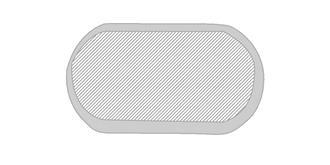 Pilulier en fibre bambou à 3 compartiments Versum - Impression Haut